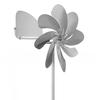 Stainless Steel Windmill Rust-resistant Wind Spinner Waterproof 360 Degree Rotating Windmill for Yard Lawn Decoration