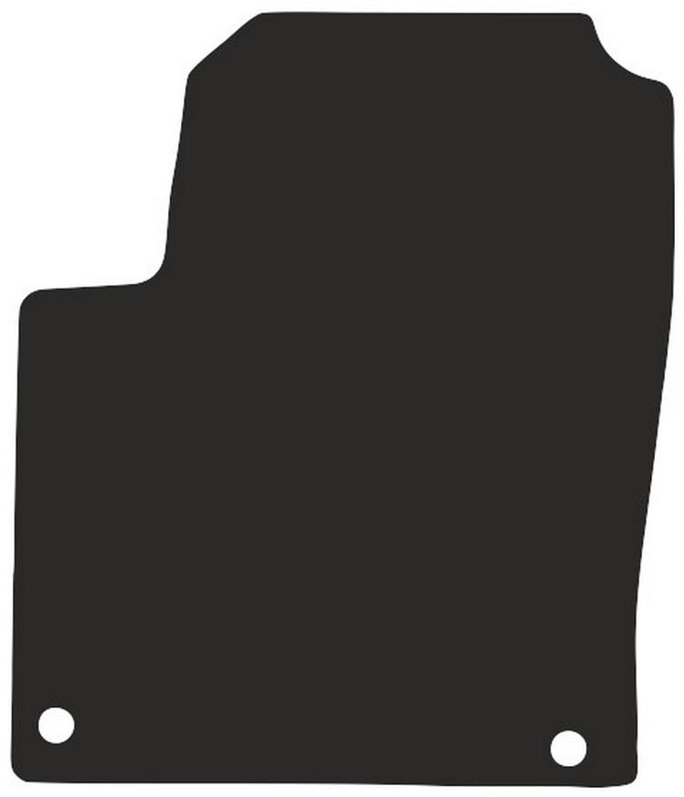 Rubber-Backed Polyamide Driver Floor Mat For Seat Alhambra I Minivan 1995-2010