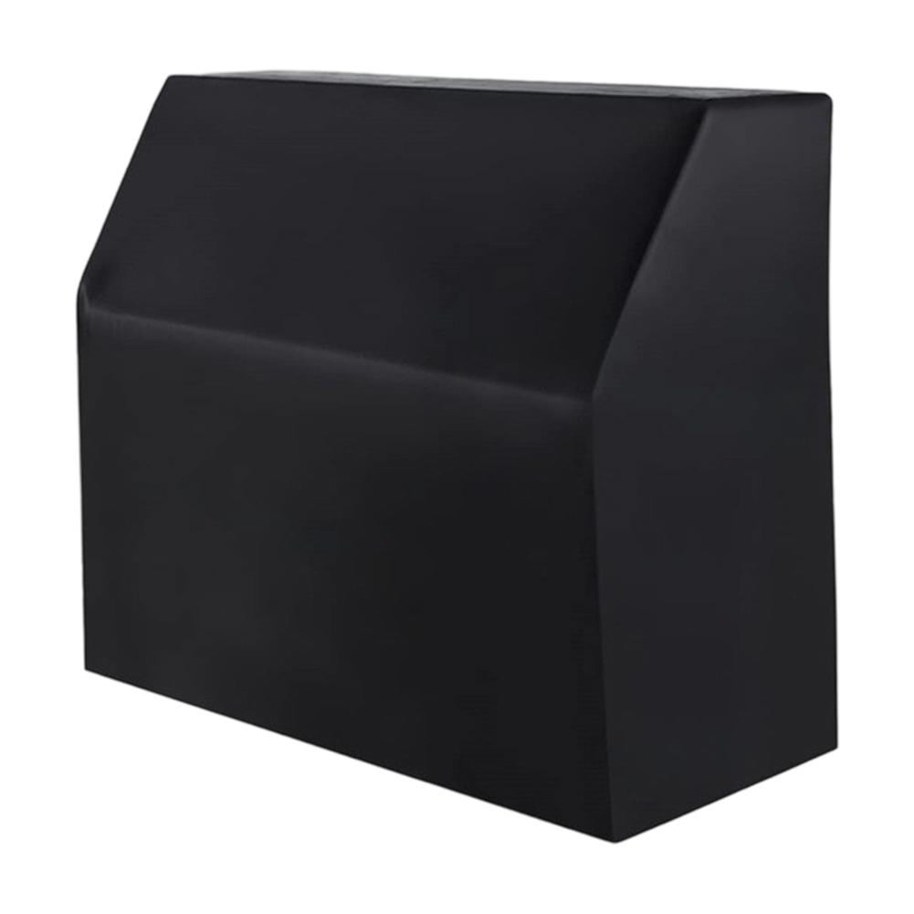 420D Чехол для пианино Черная ткань Оксфорд с серебряным покрытием Водонепроницаемый и пылезащитный чехол для инструмента Аксессуар для мебели