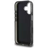 Karl Lagerfeld IML Aquarelle Choupette & Logo Case for iPhone 16 Black