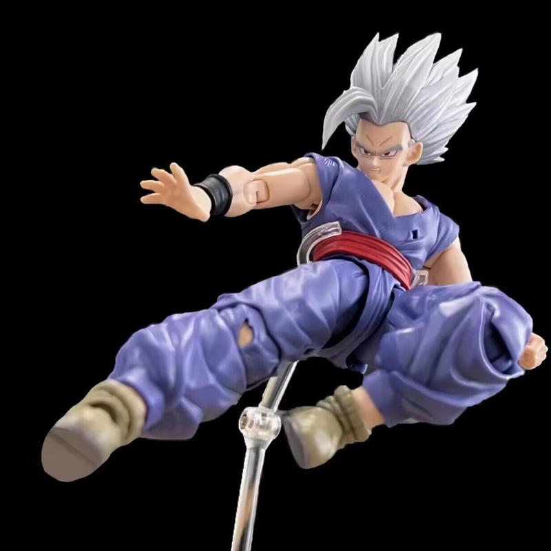 Dragon Ball Gohan Beast Form Action Figure 17cm Movable Anime Statue Model for Desktop Decoration Collectible Gift