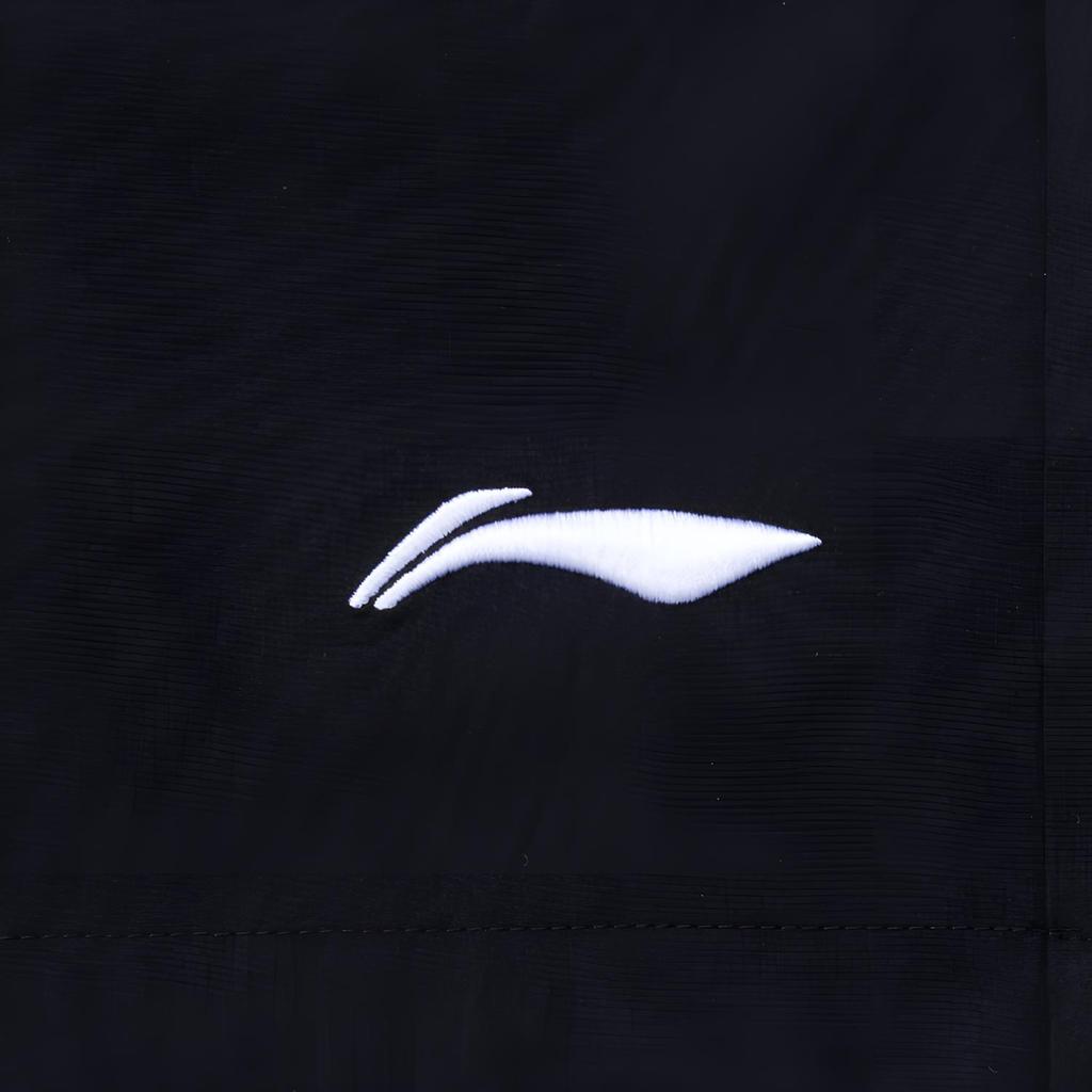 Li-Ning Повседневные универсальные мягкие удобные спортивные шорты Мужские шорты Черные AKSW685-1