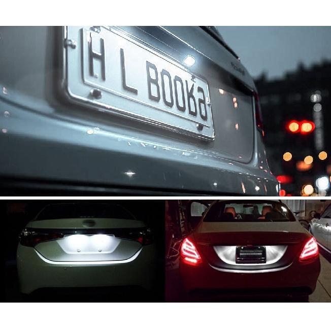 2 шт. Светодиодная лампа подсветки номерного знака автомобиля Белая Для Hyundai i30 PD 2017- i30 PD PDE 2016- i30 N i30N PD 2017- Фонари номерного знака 2