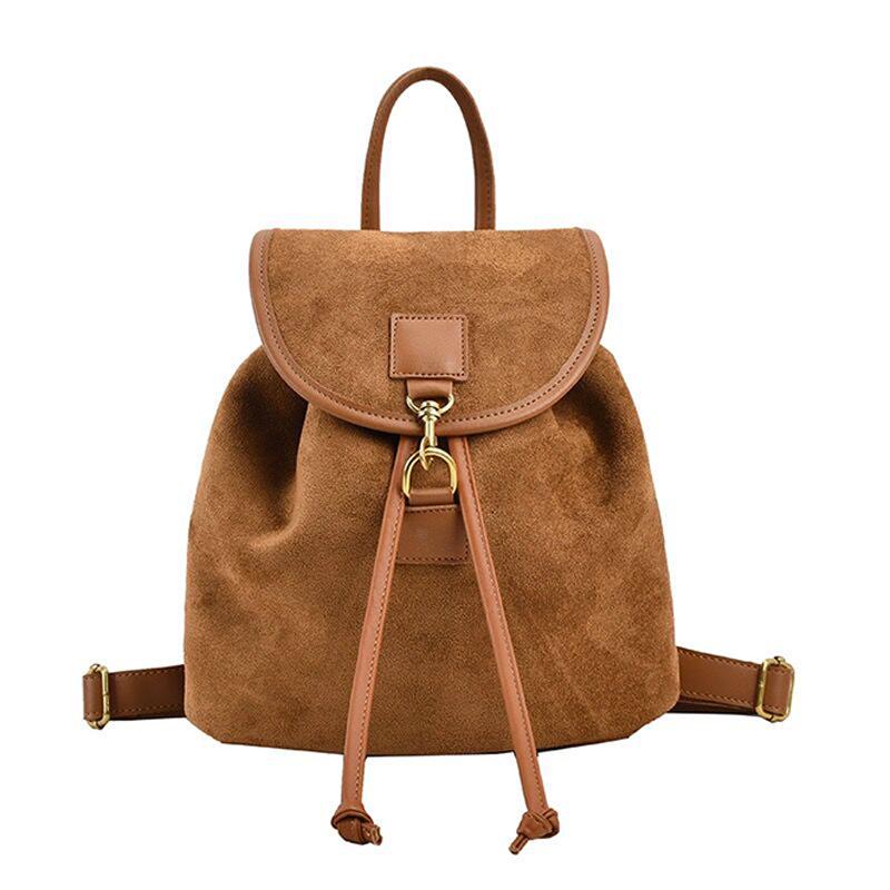 2025 Women's Fashion Leather Backpack: Stylish, Casual, High-End Design for Students