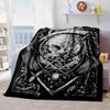 Day Of The Dead Skull Blanket Flannel Blanket Throw Blanket Sofa Cover Blanket Soft Premium Blanket Picnic Blanket Tv Blanket Gifts