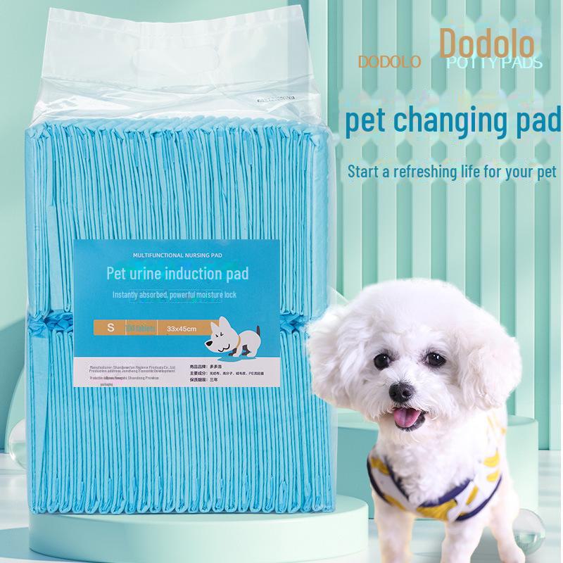 Teddy Bamboo Charcoal Pet Urine Pads - 100 Pack: Absorbent Deodorizing Pads for Dogs, Cats, and Rabbits