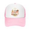 Sweet Baker Whisk Dessert Badge Art Mesh Baseball Cap Casual Hat Outdoor  For Womens Unisex FeUnisex