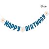 Non Woven Daisy Banner Birthday Party Decoration Hanging Flag Durable Happy Birthday Banner
