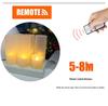 USB-Лампа-Свеча с Пультом Дистанционного Управления и Таймером – Идеально для Дней Рождения, Свадеб и Праздничного Декора
