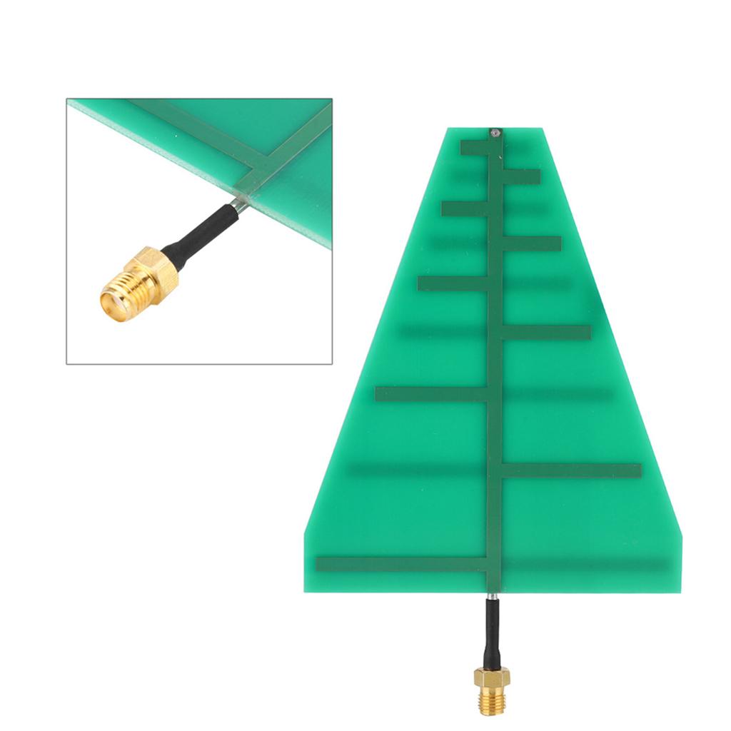 15W 5‑6dB 1.35GHz‑9.5GHz UWB Ultra Wideband Logarithmic Period Antenna Directional Linear