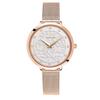 Pierre Lannier Watch Aeolia Collection Mesh Belt P039L908 Imported Pink Gold X White [Pierre Lannier] Women's [Regular Product]