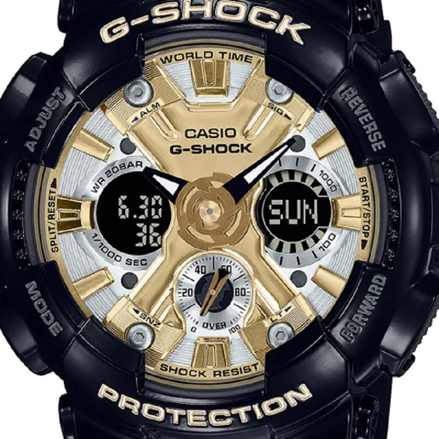 Casio Watch Women's G-Shock Analog-Digital GMA-S120GB-1ADR
