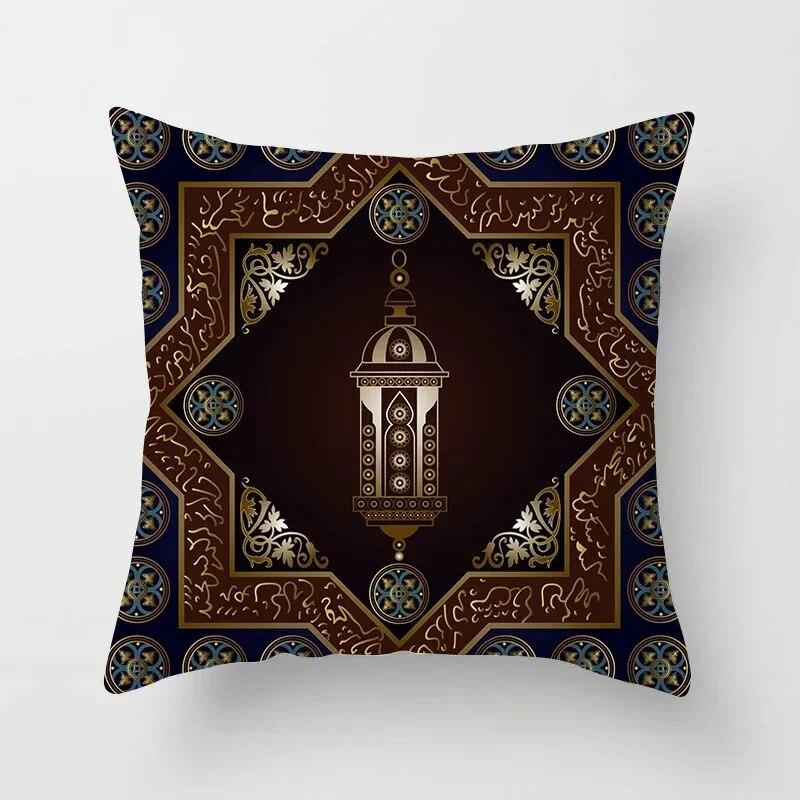 2024 Ид Мубарак украшения дома наволочки исламские украшения Рамадана мечеть мусульманские наволочки подарок