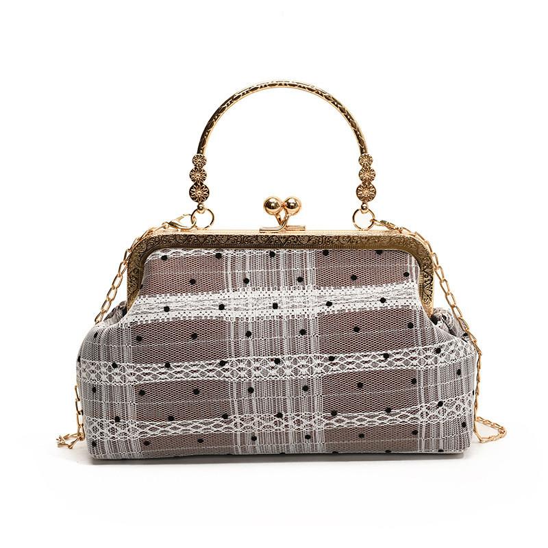 Fashionable Retro Style Womens Pu Leather Handbag Classic Shell Shape Design