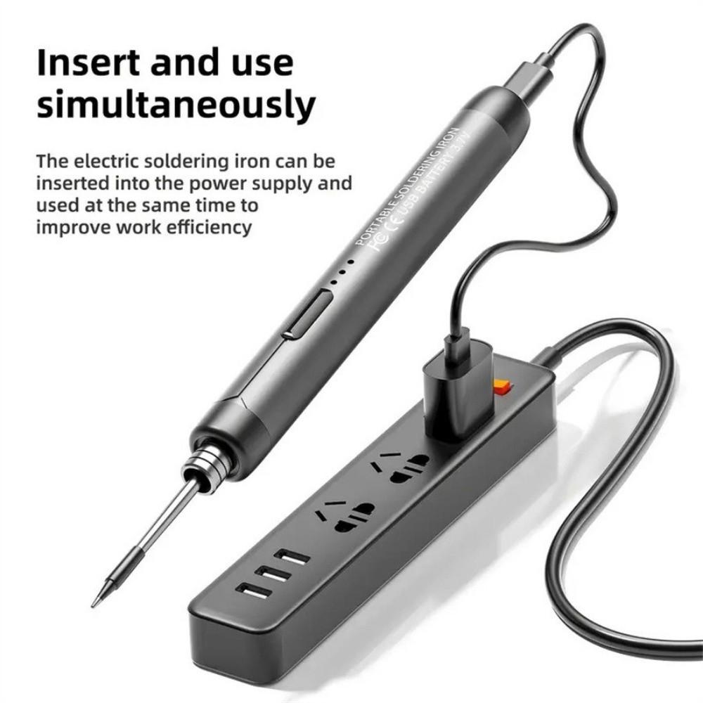 Wireless Electric Soldering Iron Set Cordless Soldering Pen Set Electronic Component