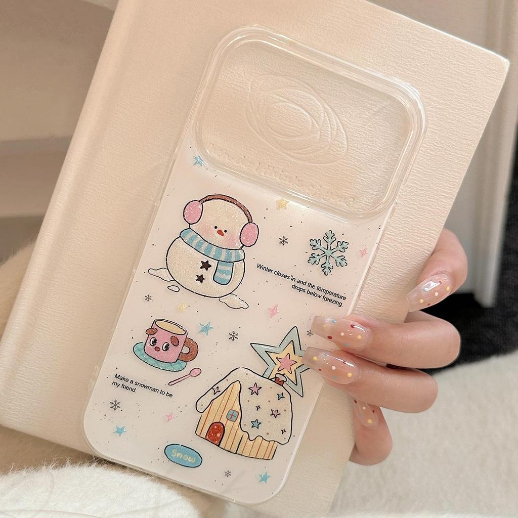 Креативный чехол для телефона «Снеговик» для iPhone 11