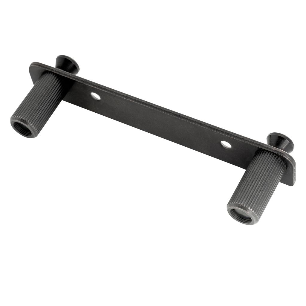 Musiclily Кронштейн для тремоло-бриджа с двойной блокировкой и набор шпилек M7 для электрогитары в стиле Floyd Rose, черный