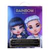 Rainbow high s23 fashion doll - poupée 27 cm aiden russel (amethyste) - 1 tenue, 1 paire de chaussures et des accessoires