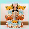 Мягкая плюшевая игрушка лиса из прочной ткани для детей, идея для подарка