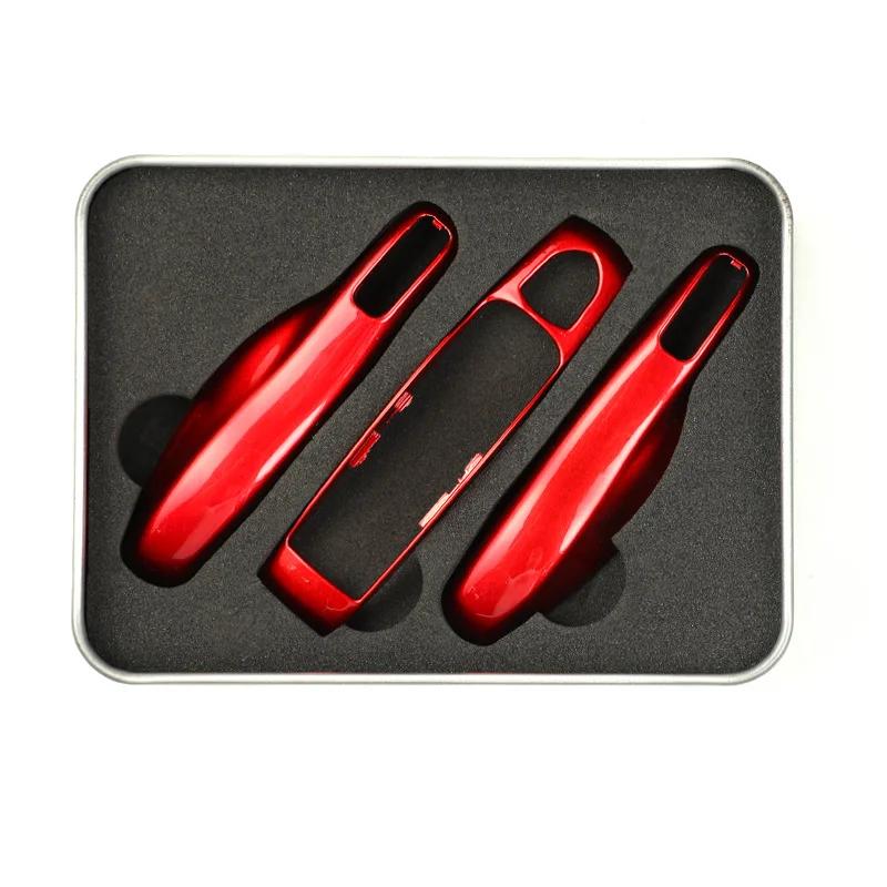 For Porsche Boxster 718 Cayman Cayenne Panamera Macan 911 Car Key Case Keyless Cover Key Shell Car Accessories Protective Case
