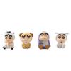 Crayon Shin-chan Crayon Shin-chan Animal Figures Set of 4, 1 set,Korean Car Acc