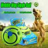 Игрушка для собаки Wobble Wag Giggle Glow Ball Интерактивная игрушка для привлечения внимания собаки Забавная игрушка-мяч со звуками смеха при перекатывании или встряхивании Для развлечения домашней собаки