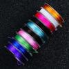 Creative Crystal Stretch String Craft Supplies DIY Beading Cords Line For Jewelry Making 1Pc 10 Yards/Roll Flat Elastic Wire DIY Beading