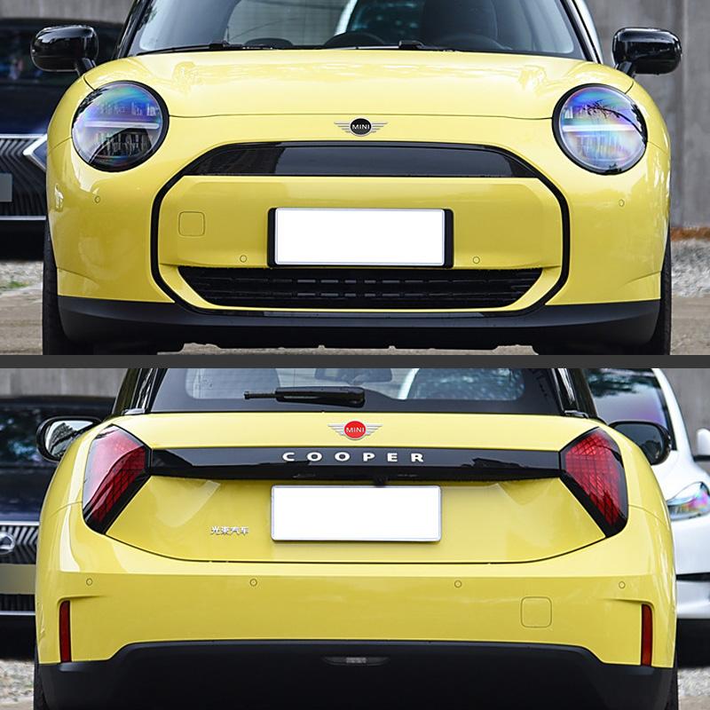 Car ABS Hood Front Bonnet Grill Rear Trunk Emblem Logo Badge For MINI Cooper One R50 R53 R56 R60 Clubman F56 Countryman JCW Work MM20