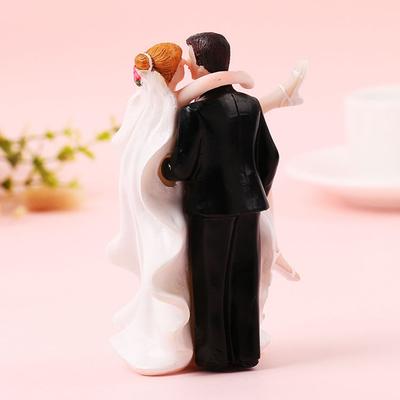 Смоляная кукла пара Жених Невеста Стиль Украшения для Микро-Пейзажа Для Свадьбы Помолвки Украшение Торта