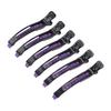 6 PCS Non Slip Professional Hair Clip Portable Design Salon Hair Clip Hair Clamp  Home Salon