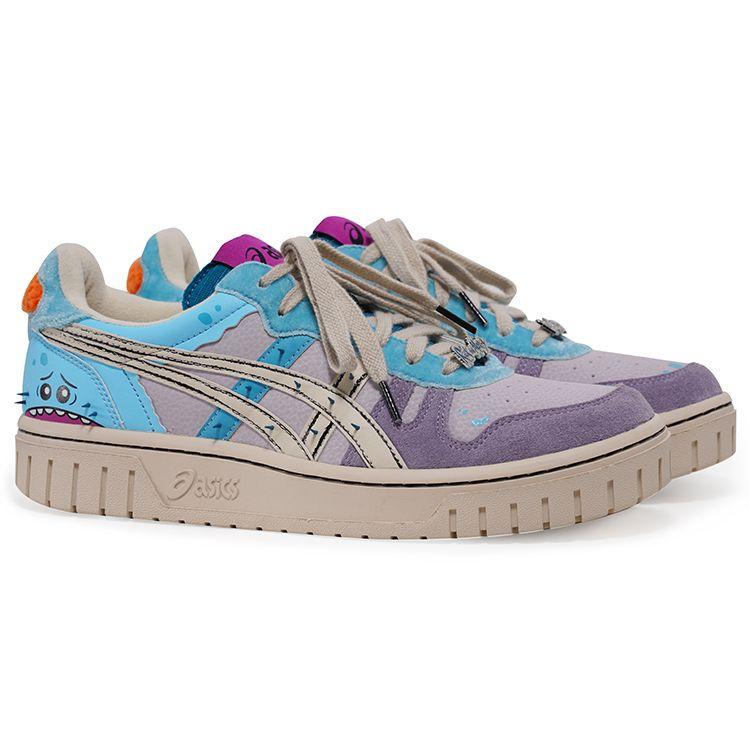 Asics Кроссовки Rick and Morty x Court-MZ Серо-синие Унисекс 1203A197-250