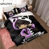 APHMAU Комплект постельного белья Пододеяльник Односпальный Двуспальный King Size Kawaii Cartoon Aphmau Для взрослых мальчиков Спальня Пододеяльник и наволочка