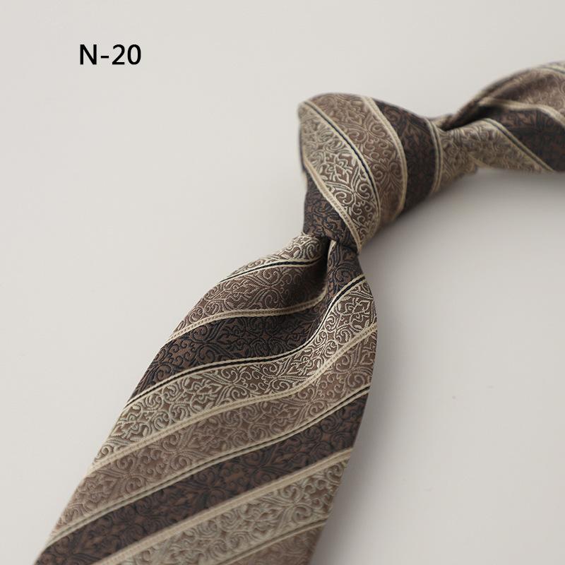 Винтажное платье 8 см в полоску, профессиональный галстук для джентльмена, группа женихов