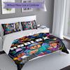 3pcs Roblox game pattern bedding set duvet cover set includes duvet cover &pillowcases, perfect all season bedroom decoration & gift