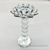 Lotus Crystal Butter Lamp: Silver-Plated European-Style Candlestick for Long-Burning Tribute