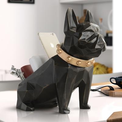 Фигурки собак из смолы Декор для дома Настольный органайзер для офиса Контейнер для хранения Аксессуары для гостиной Органайзер Украшения Скульптура Статуэтка