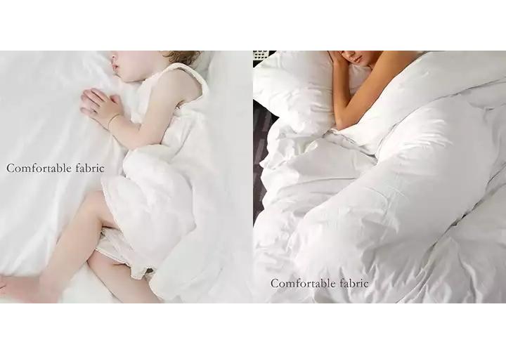 Print on Demand Custom Cartoon Logo Text Winter Bed Sheets Bedding Set Kids Set 3 Pieces Queen Size Bed Sheet Set
