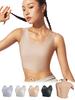 Основа Японский Стиль Японский Стиль Естественно Сглаживает Вашу Грудь для Красивого Силуэта [BreLira] & Бюстгальтер, Утягивающий Бюстгальтер, Бюстгальтер,