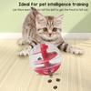 Cat Food Dispensing Ball Cat Treat Dispensing Ball Bite Resistant Interactive Pet Slow Feeder Puzzle Ball for Kitten