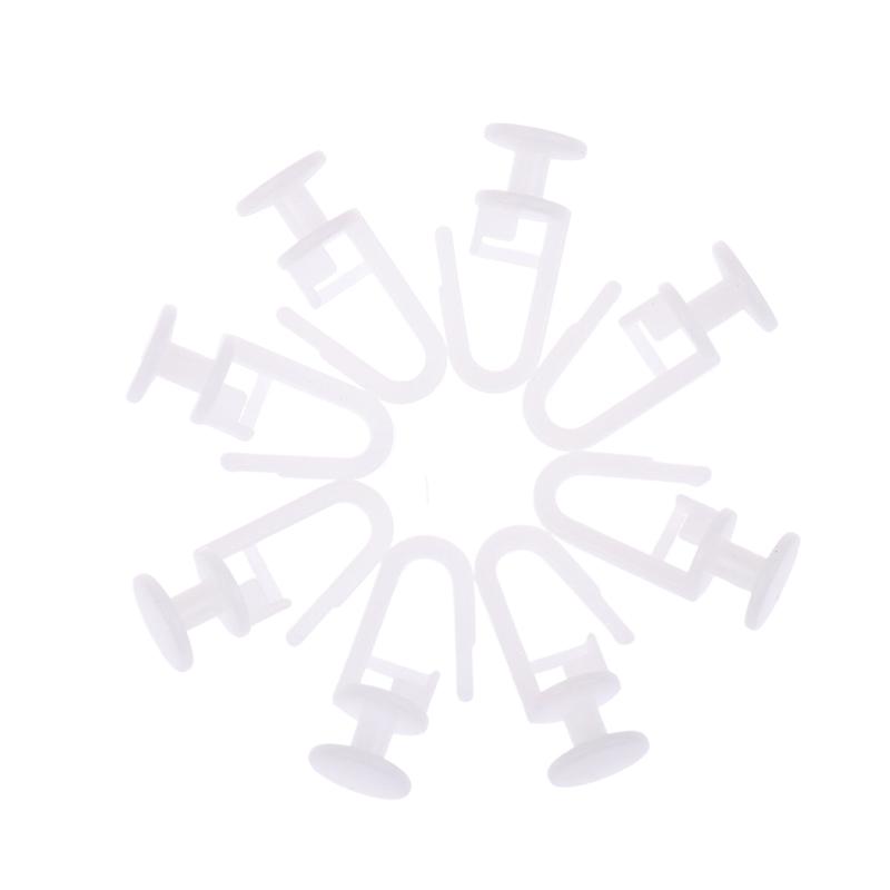 50 шт. карниз для штор Mute Slider пряжка для штор подвесная штора рулонная штора раздвижная шторная направляющая крючки для бегунков