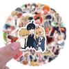 60Pcs Chainsaw Man Graffiti Stickers Luggage Water Cup Stationery Mobile Phone Laptop Refrigerator Decoration Diy Decals