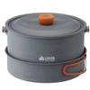 LOGOS Семейный набор для приготовления пищи 81210209 Серый ширина x глубина x высота 24 ширина 28 x глубина 18 x высота 12 ширина x глубина x высота см Размер [Большая кастрюля] (ок.)