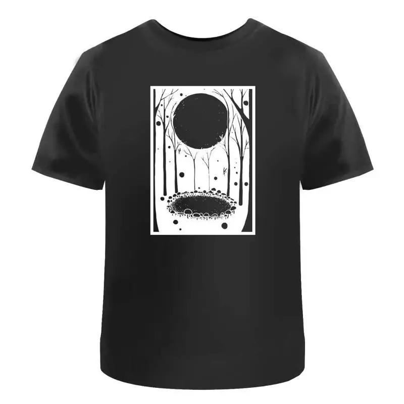 Moonlight Mushrooms Cotton T Shirt Ta025189