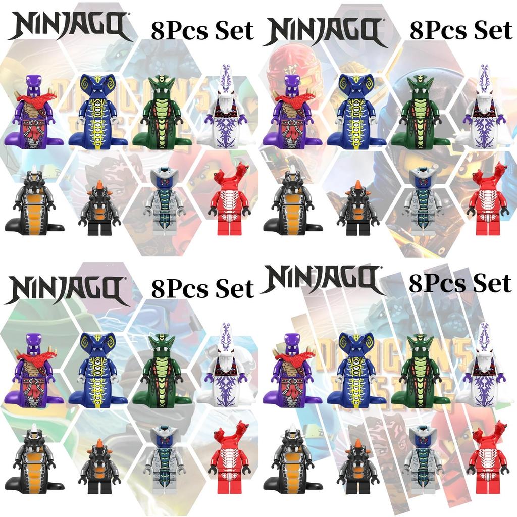 Ninja Series Children's Building Blocks A025-032 Diy Plastic Construction Small Particle Type