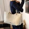 Премиальная сумка большой вместимости женская 2025 новая модная универсальная сумка через плечо летняя портативная сумка-тоут