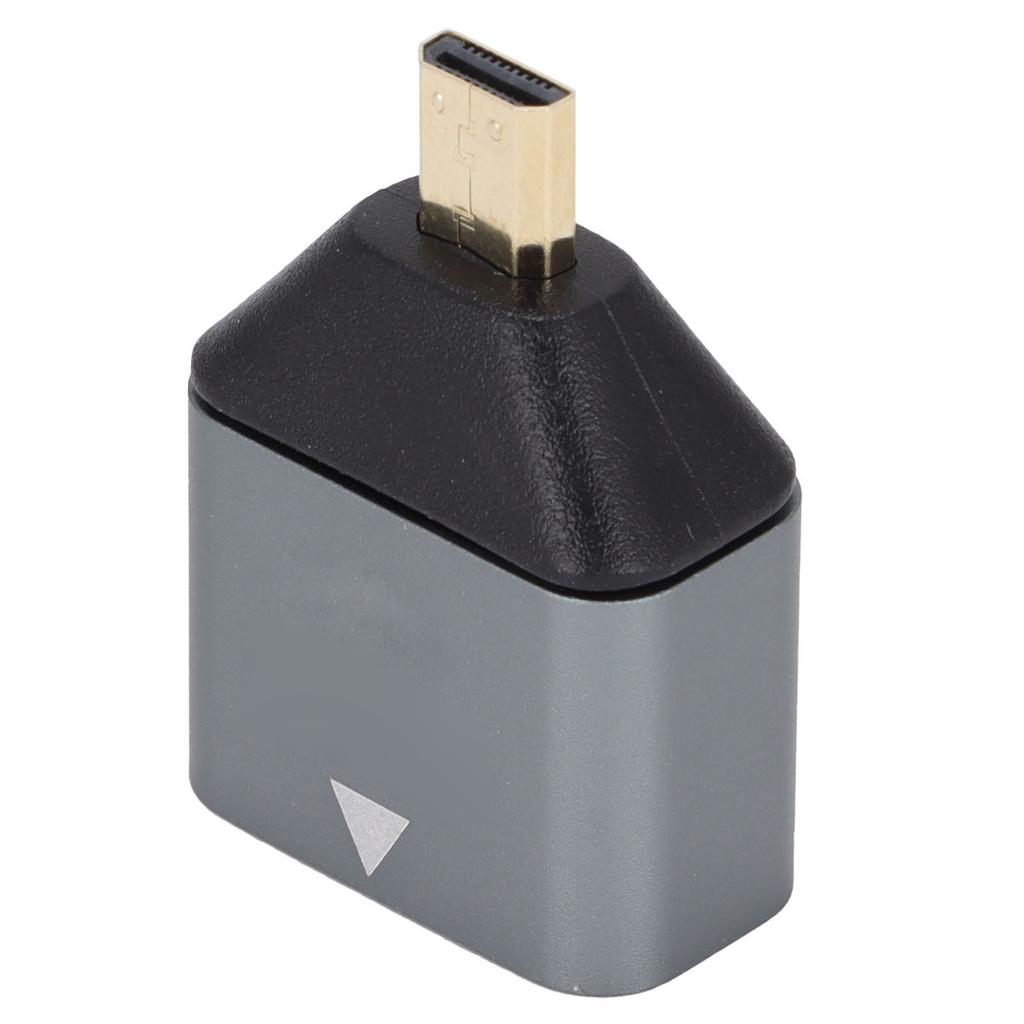 Адаптер HD Multimedia Interface Папа-Мама Алюминиевый сплав 4K Микро-адаптер HD Multimedia Interface
