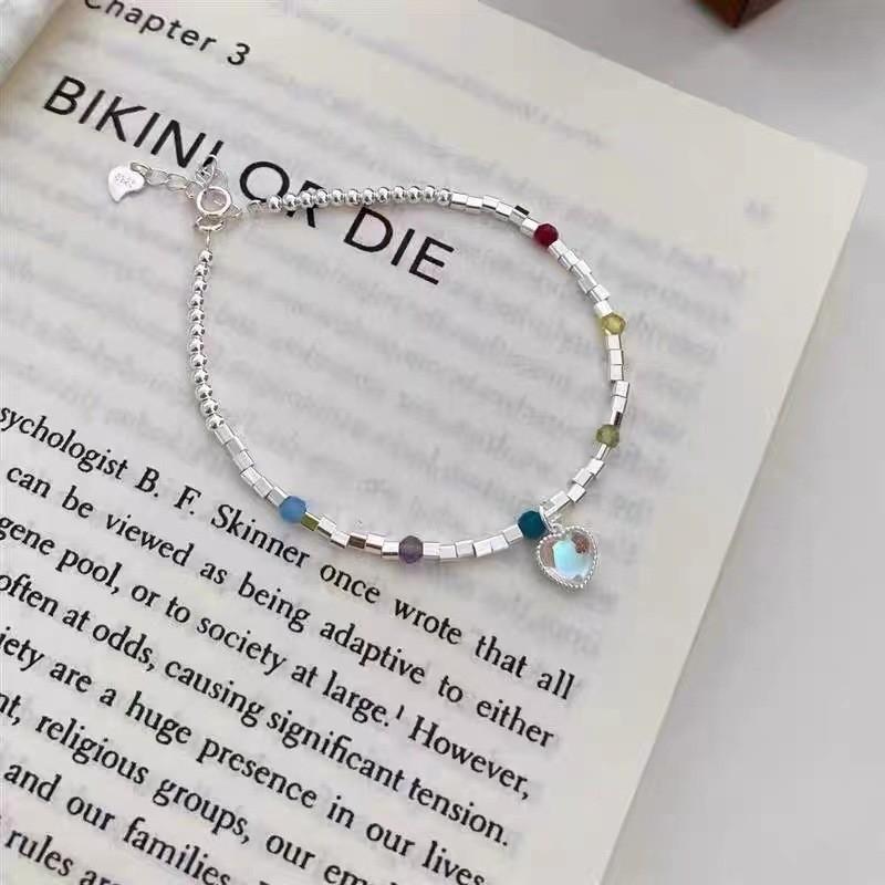 Изысканный ночной звездный циркониевый браслет для женщин элегантные посеребренные геометрические украшения для рук