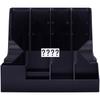 Deli 78981 4-Compartment Desktop File Organizer with Pen Holder