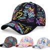 Letter Baseball Cap Graffiti Sun Hip Hop Caps Men Women Adjustable Snapback Cotton Hat