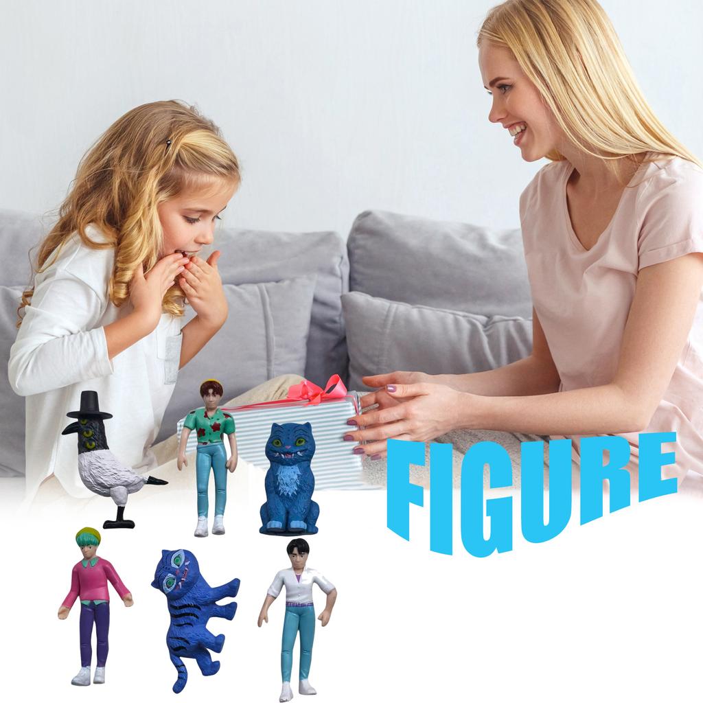 Неподвижная кукольная коллекционная версия, масштабная кукольная настольная кукла, украшения с одним аксессуаром